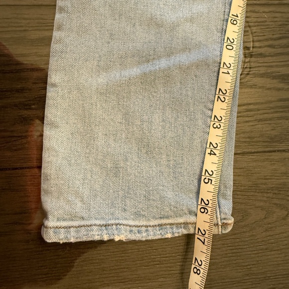 Denim Forum The Arlo Hi-Rise Straight Jean Blue 31906 - Picture 10 of 15
